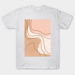 Abstract Bohemian Shapes 4.4 T-Shirt